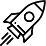 Illustrating contractor solutions through digital service icon