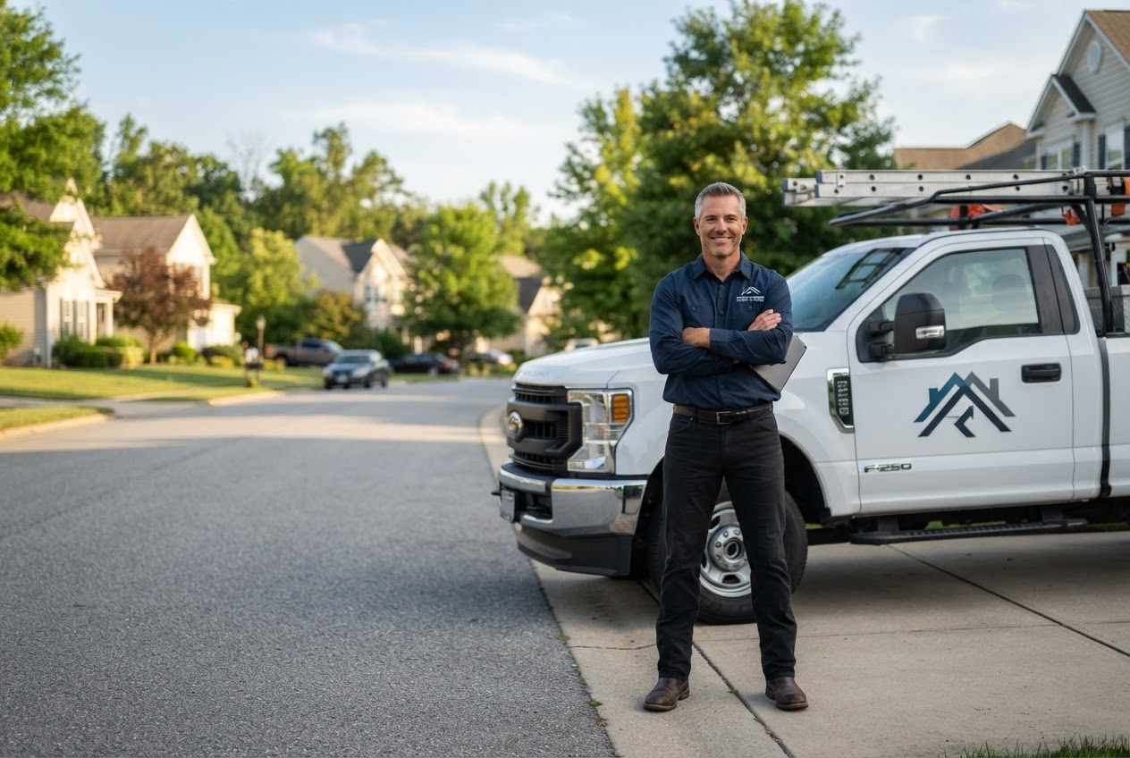 Building a strong roofer brand identity with consistent visual assets